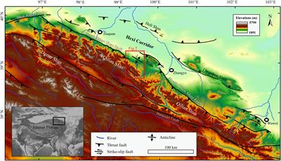 Test on the Reliability of the Subsurface Fault Geometry Estimated by Deformed River Terraces Along the Bailang River, North Front of the Qilian Shan (North West China)
